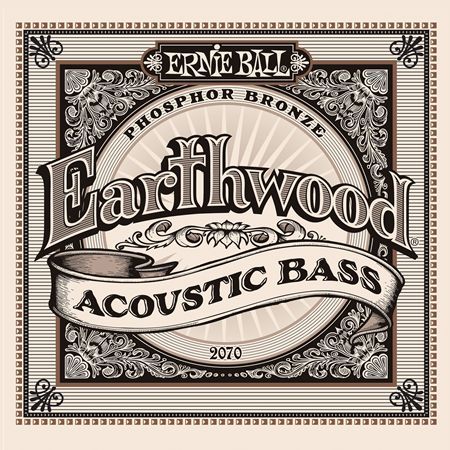 Ernie Ball P02070 Acoustic Bass Earthwood Phosphor Bronze 45-95