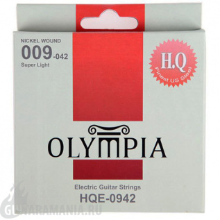 Olympia HQE-0942 Super Light Nickel Wound 09-42