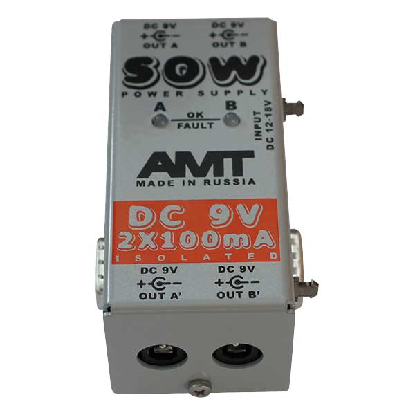 AMT SOW PS 9-2 DC-9V 2x100mA модуль питания