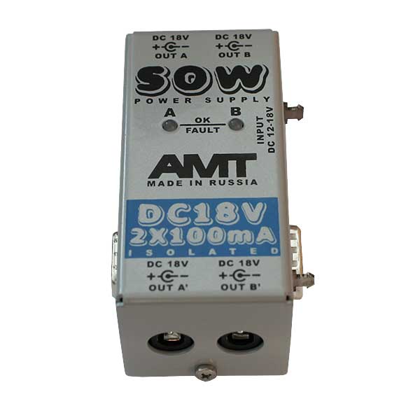 AMT SOW PS-3 DC-18V 2x100mA модуль питания