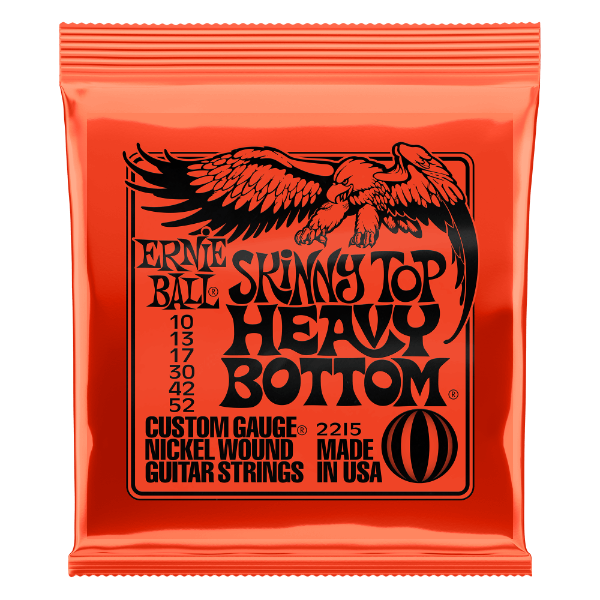 Ernie Ball P02215 Nickel Wound Slinky Skinny Top Heavy Bottom 10-52