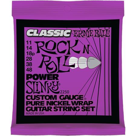 Ernie Ball P02250 Power Slinky Classic Pure Nickel 11-48