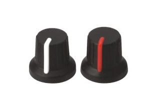 Two colour knobs 49001 W