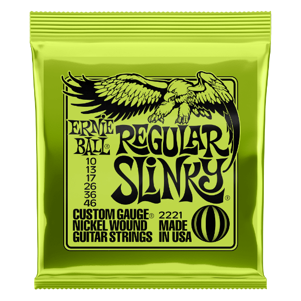 Ernie Ball P02221 Nickel Wound Slinky Regular Slinky 10-46