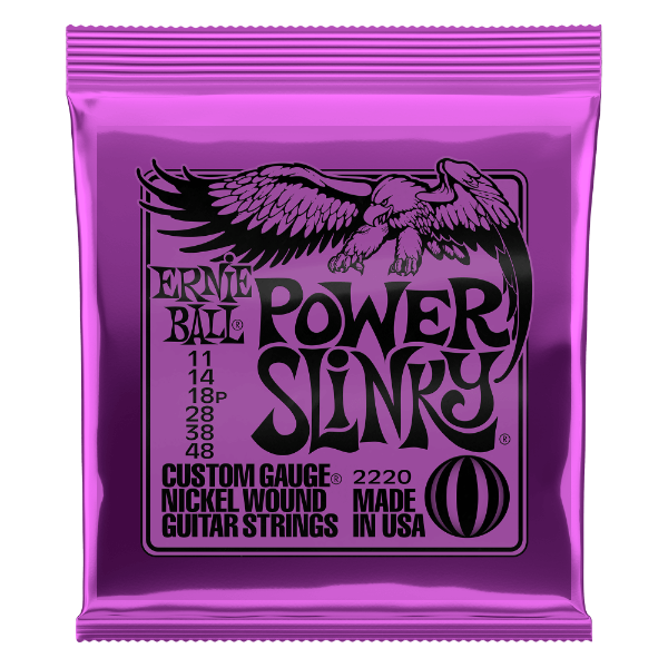 Ernie Ball P02220 Nickel Wound Slinky Power Slinky 11-48