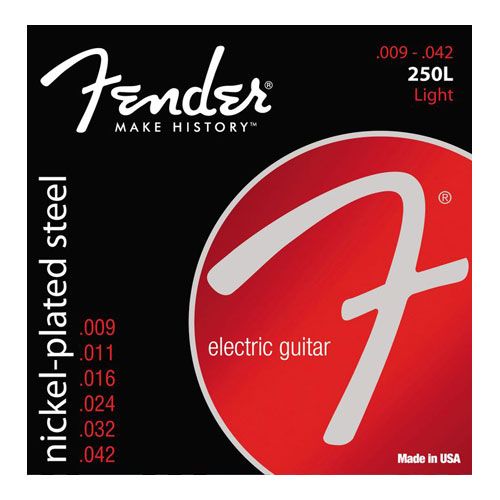 FENDER STRINGS NEW SUPER 250L NPS BALL END 9-42