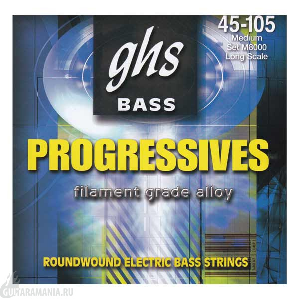 GHS M8000 Progressives Medium String