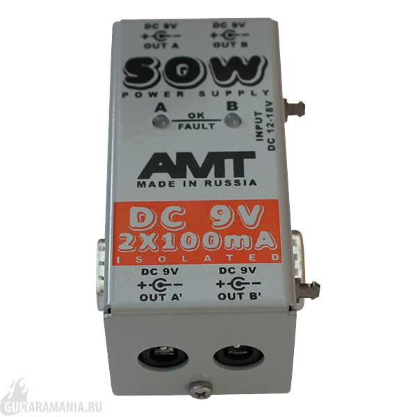 AMT SOW PS 9-2 DC-9V 2x100mA модуль питания