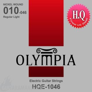 Olympia HQE-1046 Regular Light Nickel Wound 10-46