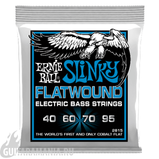 Ernie Ball P02815 Extra Slinky Flatwound Bass 40-95