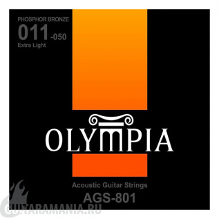 Olympia AGS-801 Phosphor Bronze 11-50