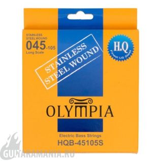 Olympia HQB45100S HQ Stainless Wound Steel Long Scale 45-100