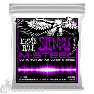 Ernie Ball P02920 M-Steel Power Slinky 11-48