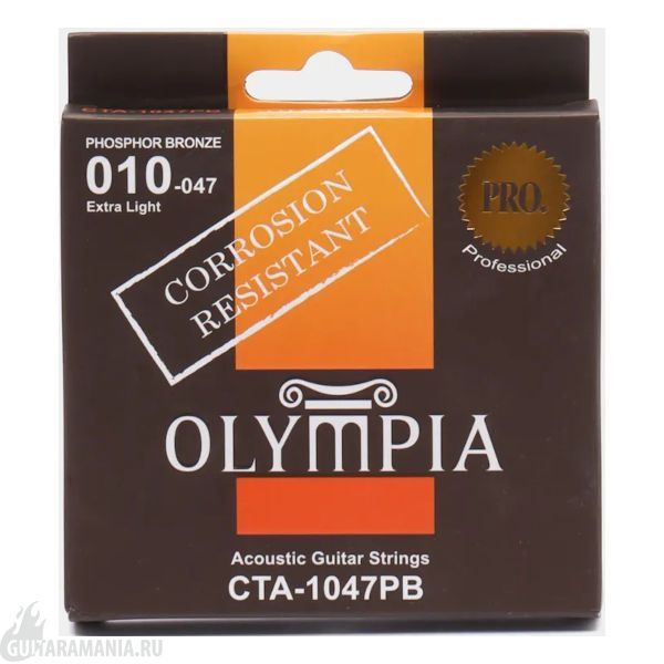Olympia CTA-1047PB Phosphor Bronze Extra Light 10-47