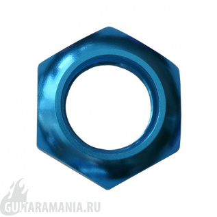 Гайка алюминиевая цвет blue