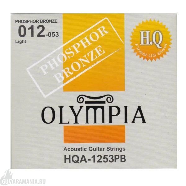 Olympia HQA-1253PB HQ Phosphor Bronze 12-53
