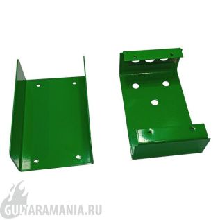 3-POT Зелёный корпус для гитарной педали