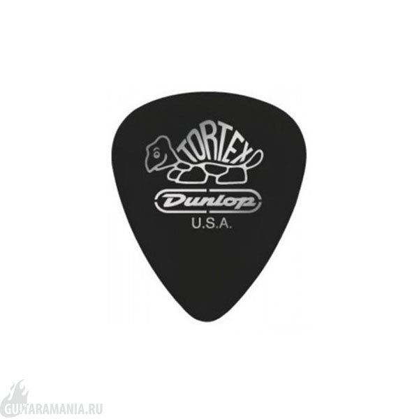 Dunlop Tortex® Pitch Black STD 488B1.14