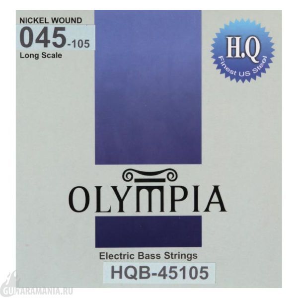 Olympia HQB45105 Nickel Wound 45-105