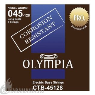 Olympia CTB45128 Nickel Wound Long Scale 5 Strings 45-128