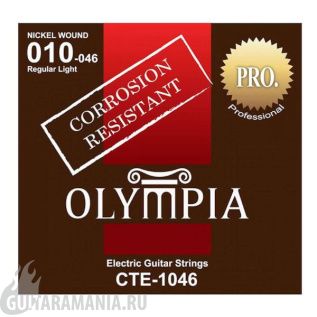 Olympia CTE1046 Regular Light Nickel Wound 10-46
