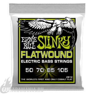 Ernie Ball P02812 Regular Slinky Flatwound Bass 50-105