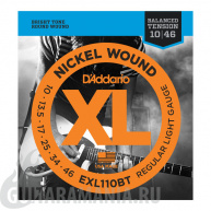 D`ADDARIO EXL110BT Regular Light Gauge Nickel Wound 10-46