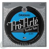 D`ADDARIO EJ31 PRO-ARTE RECTIFIED TREBLES, HARD TENSION 29-44