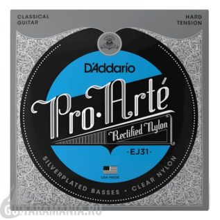 D`ADDARIO EJ31 PRO-ARTE RECTIFIED TREBLES, HARD TENSION 29-44