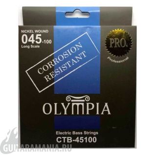 Olympia CTB45100 Nickel Wound Long Scale 45-100