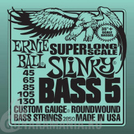 Ernie Ball P02850  Slinky Round Wound Bass 45-130