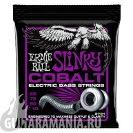 Ernie Ball P02731 Power Slinky Cobalt Bass 55-110