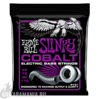 Ernie Ball P02731 Power Slinky Cobalt Bass 55-110