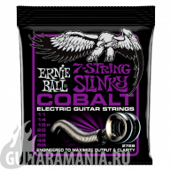 Ernie Ball P02729 Power Slinky Cobalt 11-58