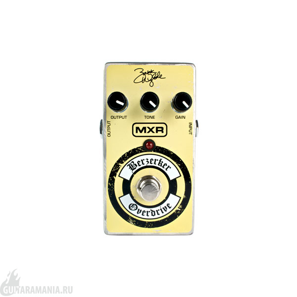 MXR ZW44 Zakk Wylde Overdrive Dunlop