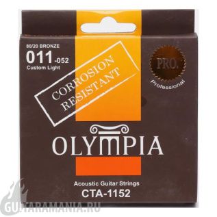 Olympia CTA-1152 80/20 BRONZE Custom Light 11-52
