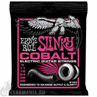 Ernie Ball P02723 Cobalt Super Slinky 09-42