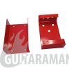 3-POT Красный корпус для гитарной педали