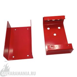 3-POT Красный корпус для гитарной педали