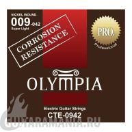 Olympia CTE0942 Super Light Nickel Wound 09-42