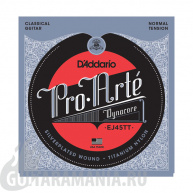 D`ADDARIO EJ45TT Pro-Arté Dynacore, Titanium Trebles, Normal Tension 28-44