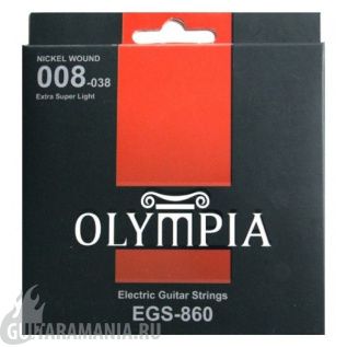 Olympia EGS-860 Extra Super Light Nickel Wound 08-38