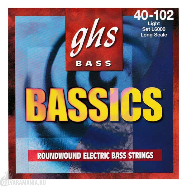 GHS L6000 Bassics Light String