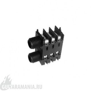 JACK-CK-6-35-49A аудио гнездо 6.35мм