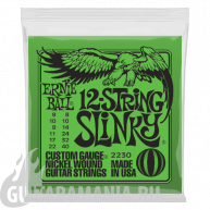 Ernie Ball P02230 12-String Nickel Wound Slinky 8-8. 40-22