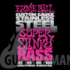 Ernie Ball P02844 Super Slinky Stainless Steel Bass 45-100