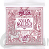 Ernie Ball P02409 ERNESTO PALLA NYLON CLASSICAL BLACK & GOLD BALL END 28-42