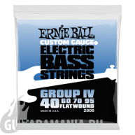 Ernie Ball P02808 FLATWOUND BASS GROUP IV 40-95