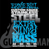 Ernie Ball P02845 Extra Slinky Stainless Steel Bass 40-95