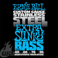 Ernie Ball P02845 Extra Slinky Stainless Steel Bass 40-95